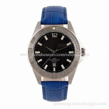 Luxurious Stainless Steel Watches with Date Movement, 10ATM Waterproof